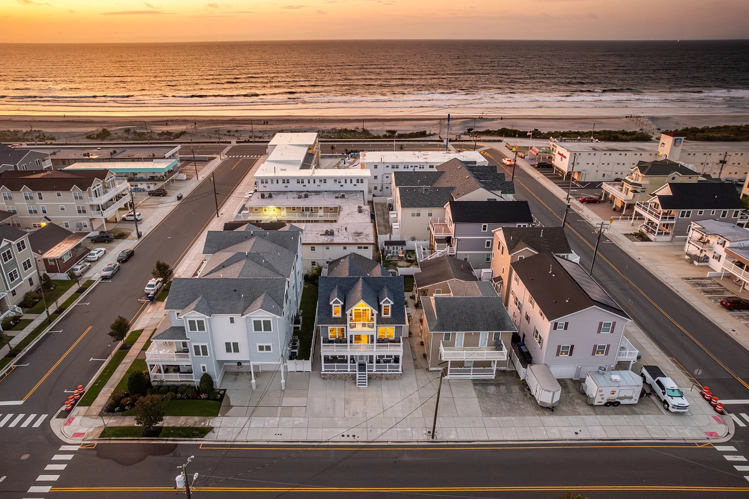 Airbnb Photography & Videography: Modern Coastal Retreat in North Wildwood, NJ