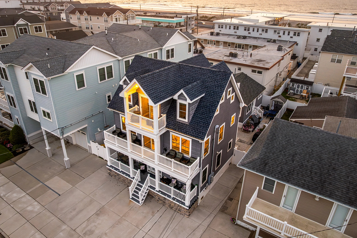 Airbnb Photography & Videography: Modern Coastal Retreat in North Wildwood, NJ