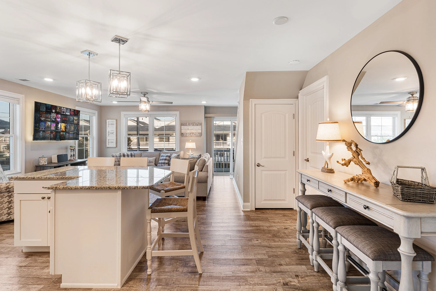 Airbnb Photography & Videography: Modern Coastal Retreat in North Wildwood, NJ