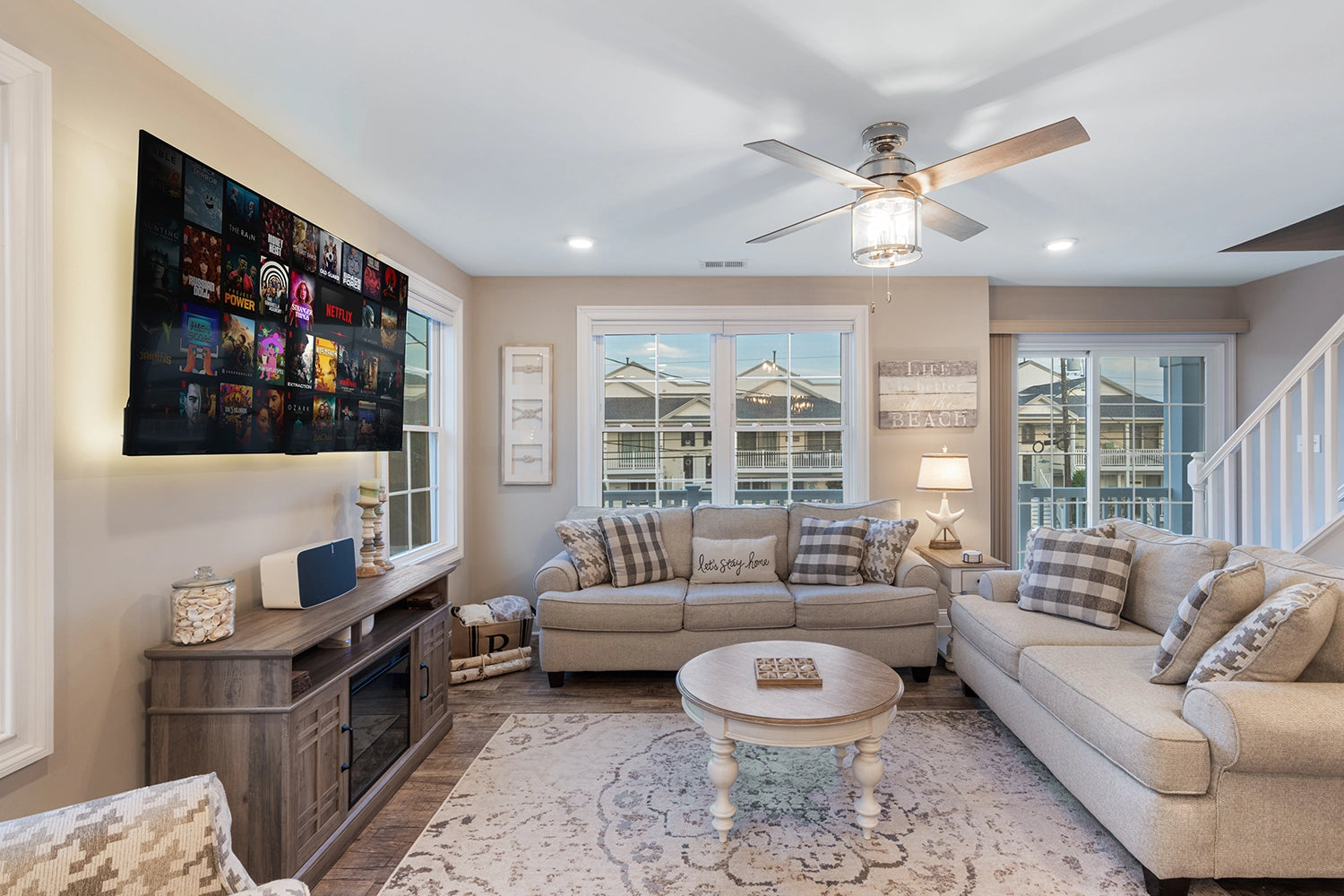 Airbnb Photography & Videography: Modern Coastal Retreat in North Wildwood, NJ