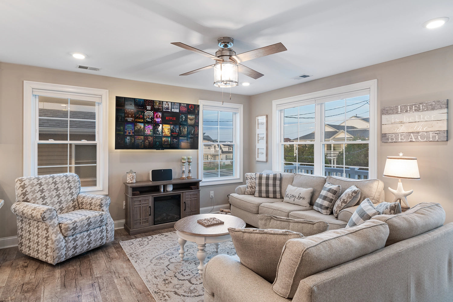Airbnb Photography & Videography: Modern Coastal Retreat in North Wildwood, NJ