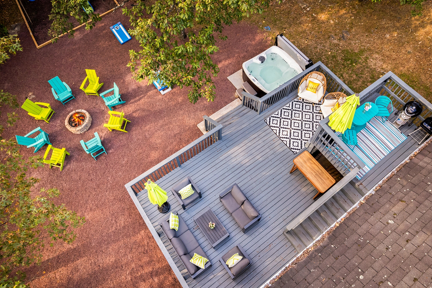 Aerial Airbnb Photography