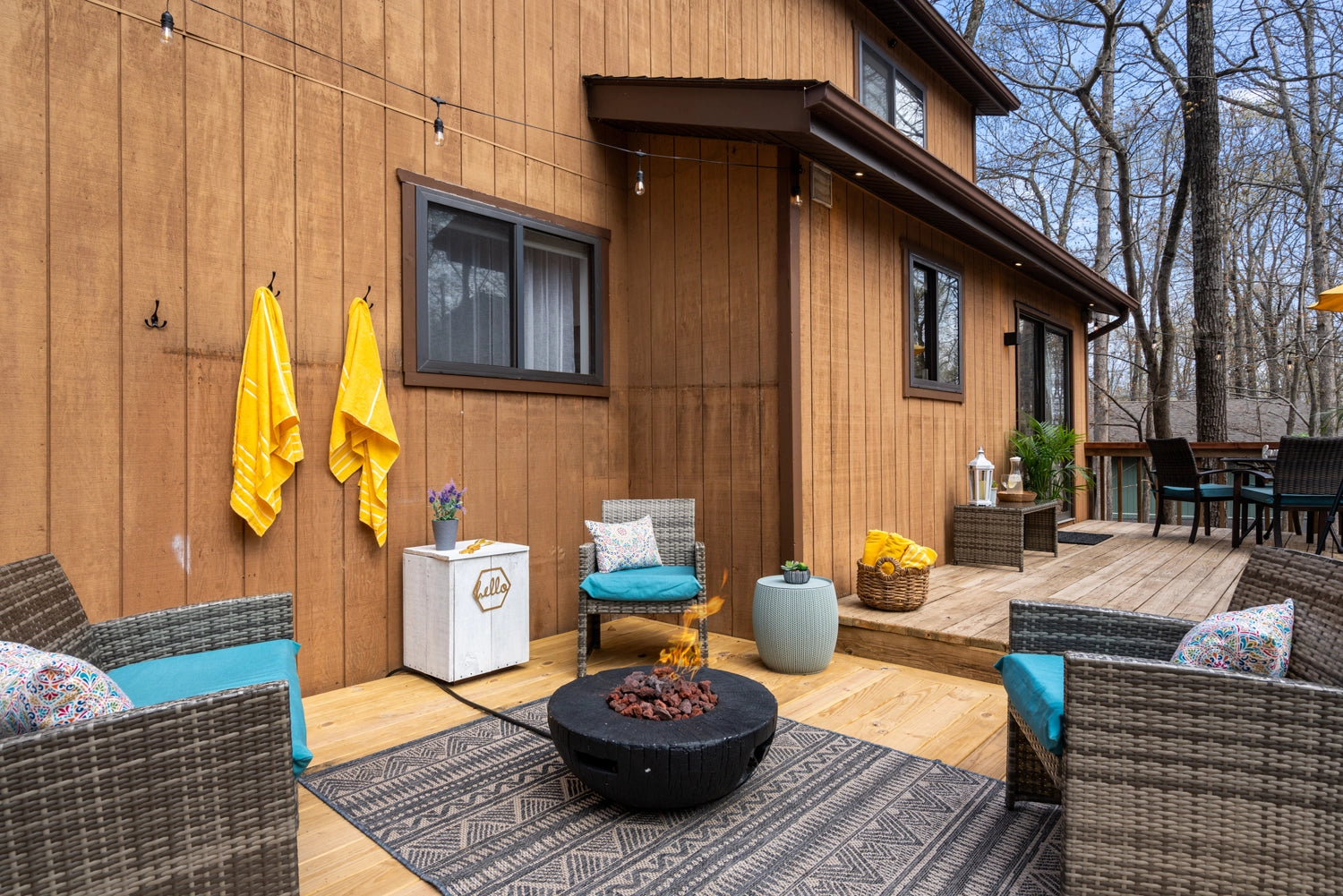Airbnb Photography: Stylish Poconos Chalet in East Stroudsburg, PA