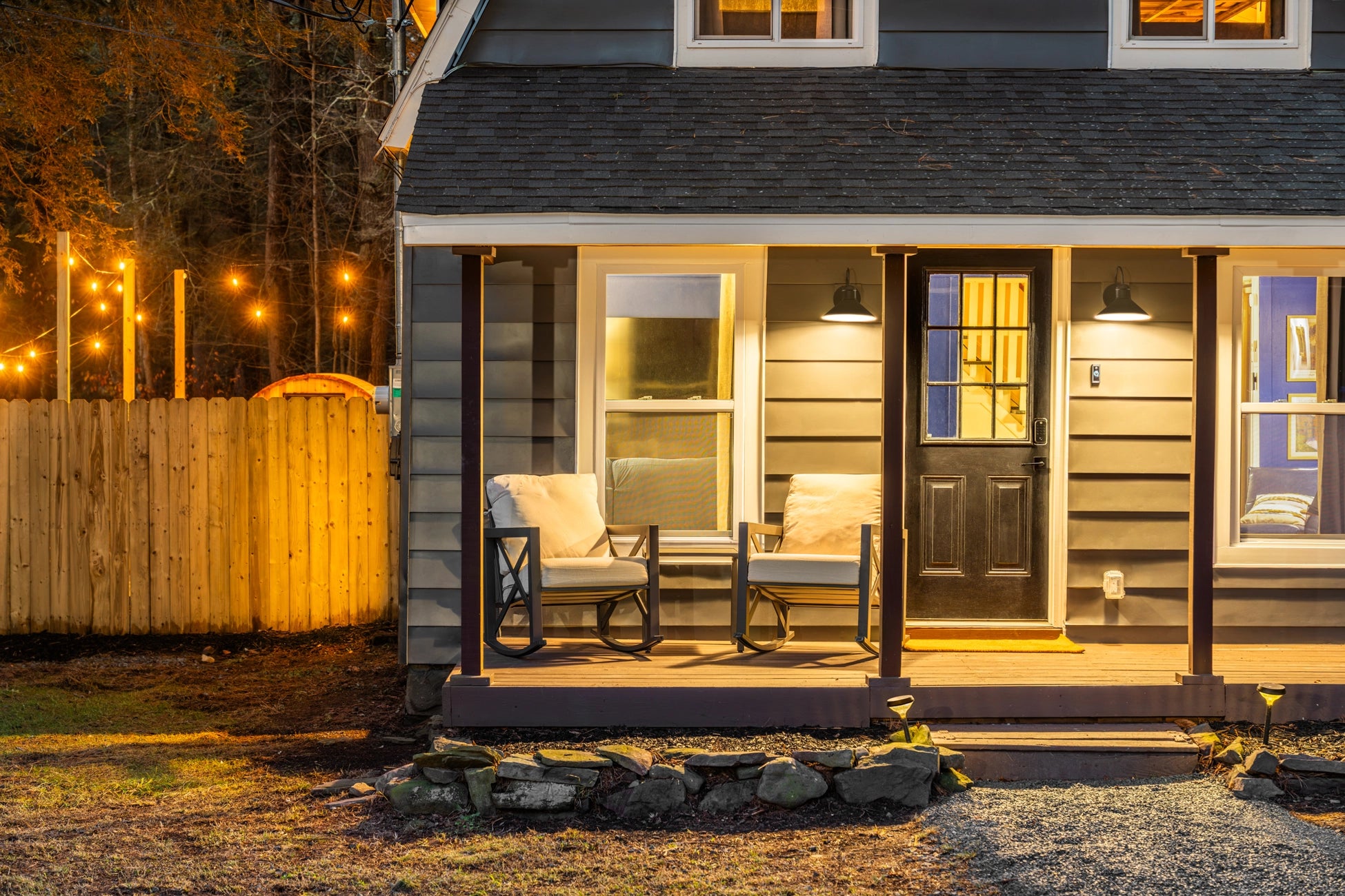 Airbnb Photography: Cozy Cabin Near Lake Naomi Pocono Pines PA