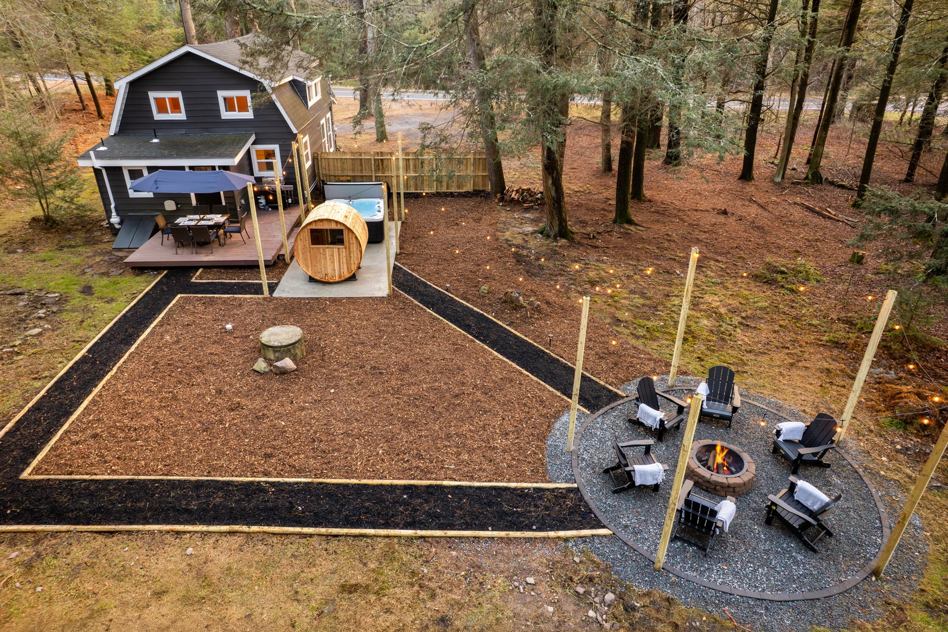 Airbnb Photography: Cozy Cabin Near Lake Naomi Pocono Pines PA