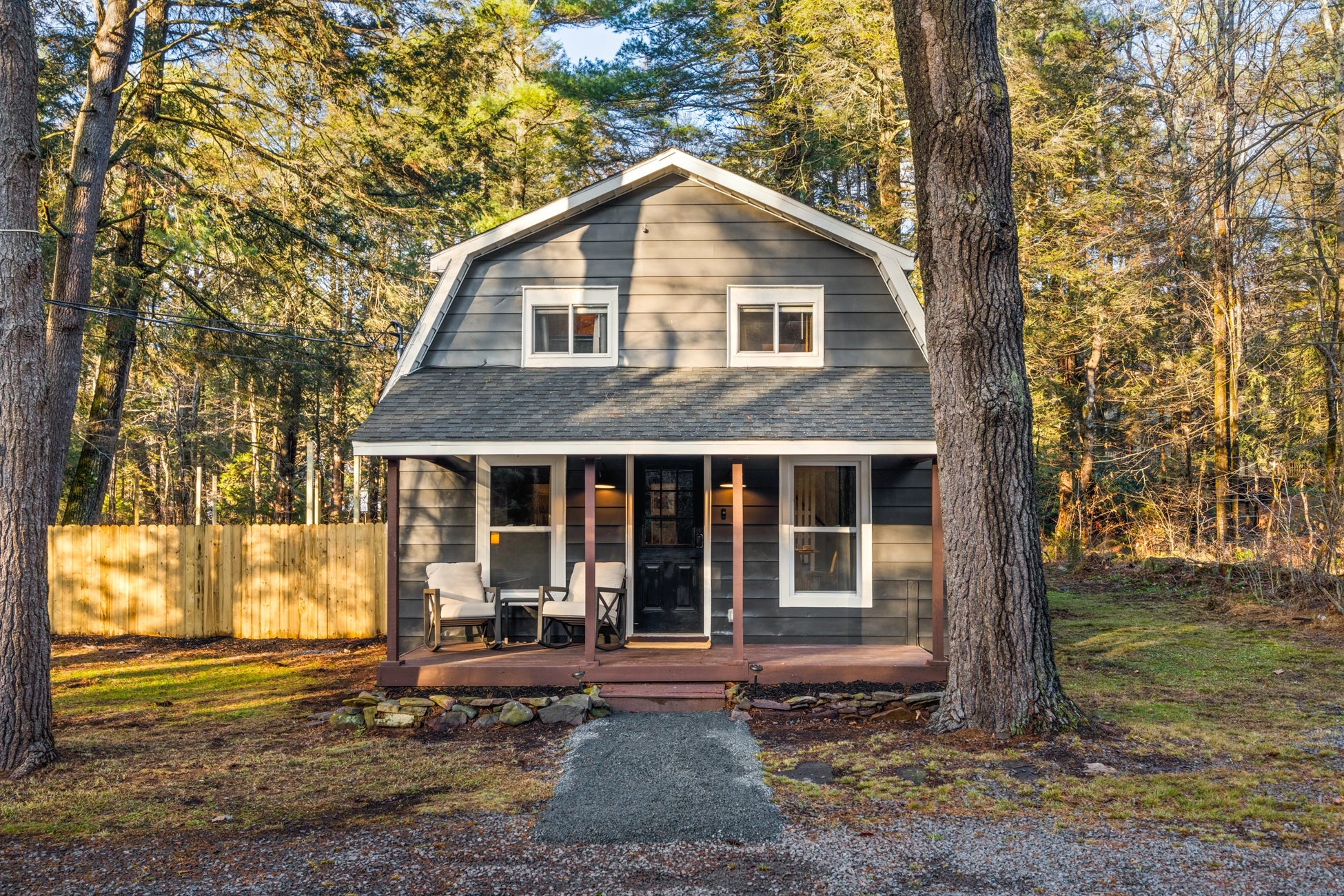 Airbnb Photography: Cozy Cabin Near Lake Naomi Pocono Pines PA