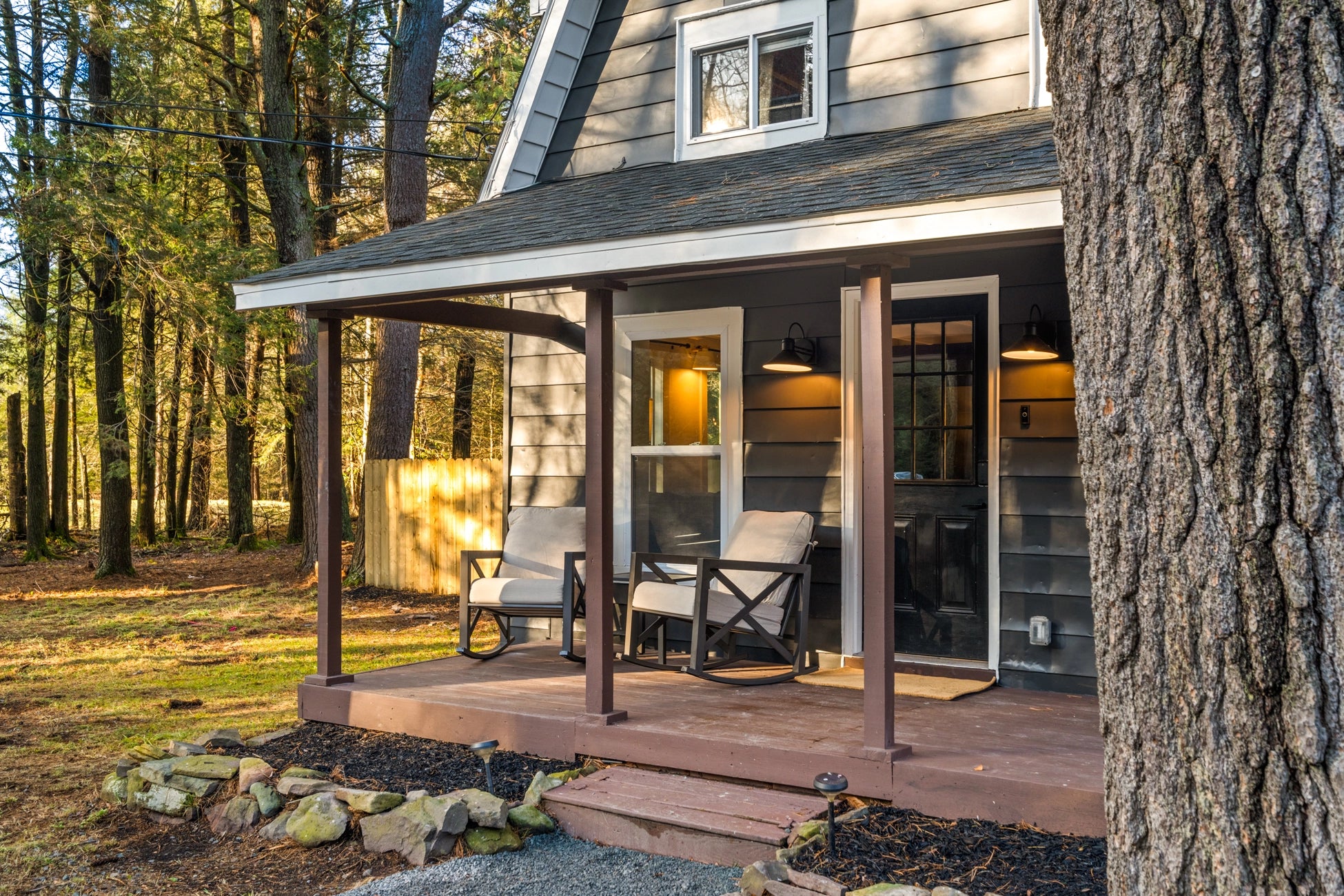 Airbnb Photography: Cozy Cabin Near Lake Naomi Pocono Pines PA