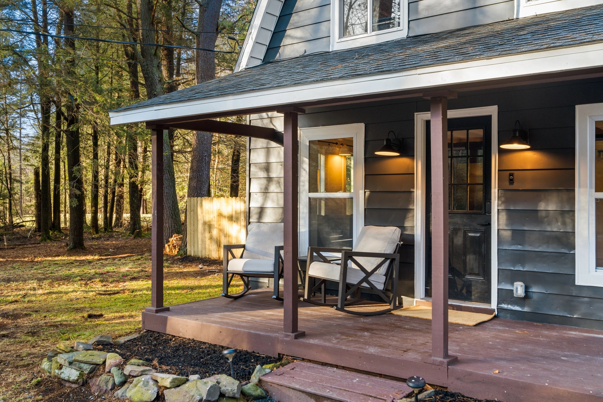 Airbnb Photography: Cozy Cabin Near Lake Naomi Pocono Pines PA