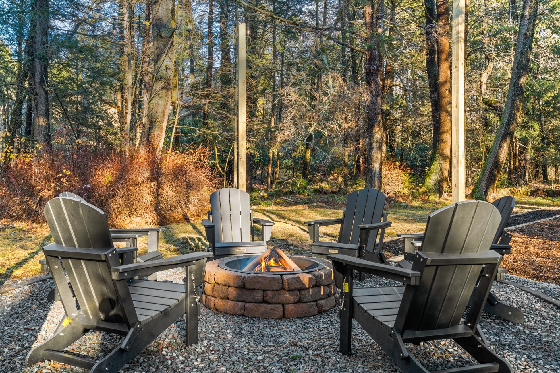 Airbnb Photography: Cozy Cabin Near Lake Naomi Pocono Pines PA