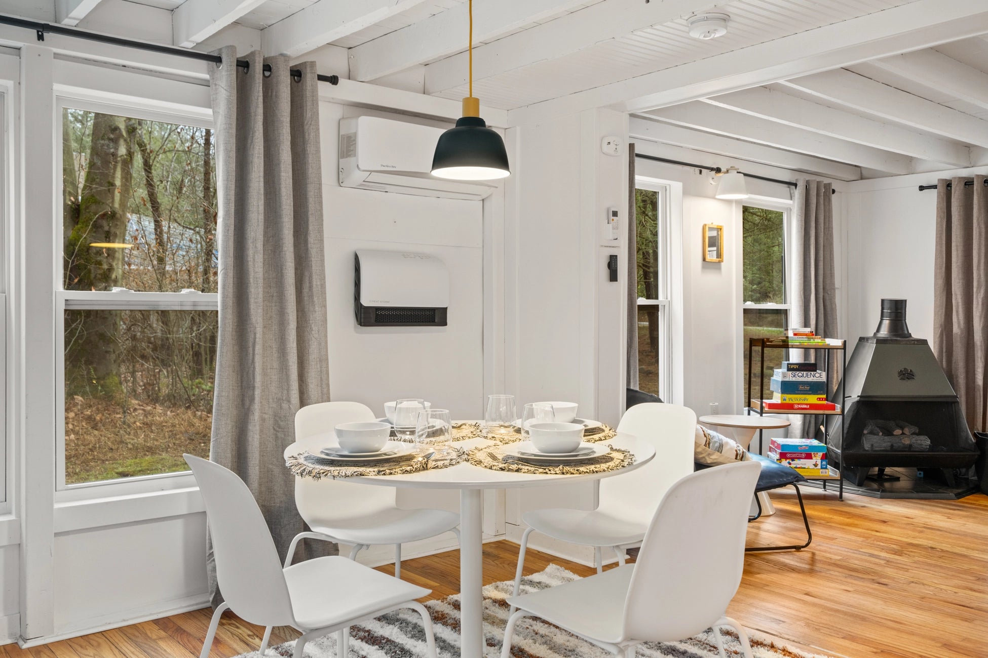 Airbnb Photography: Cozy Cabin Near Lake Naomi Pocono Pines PA