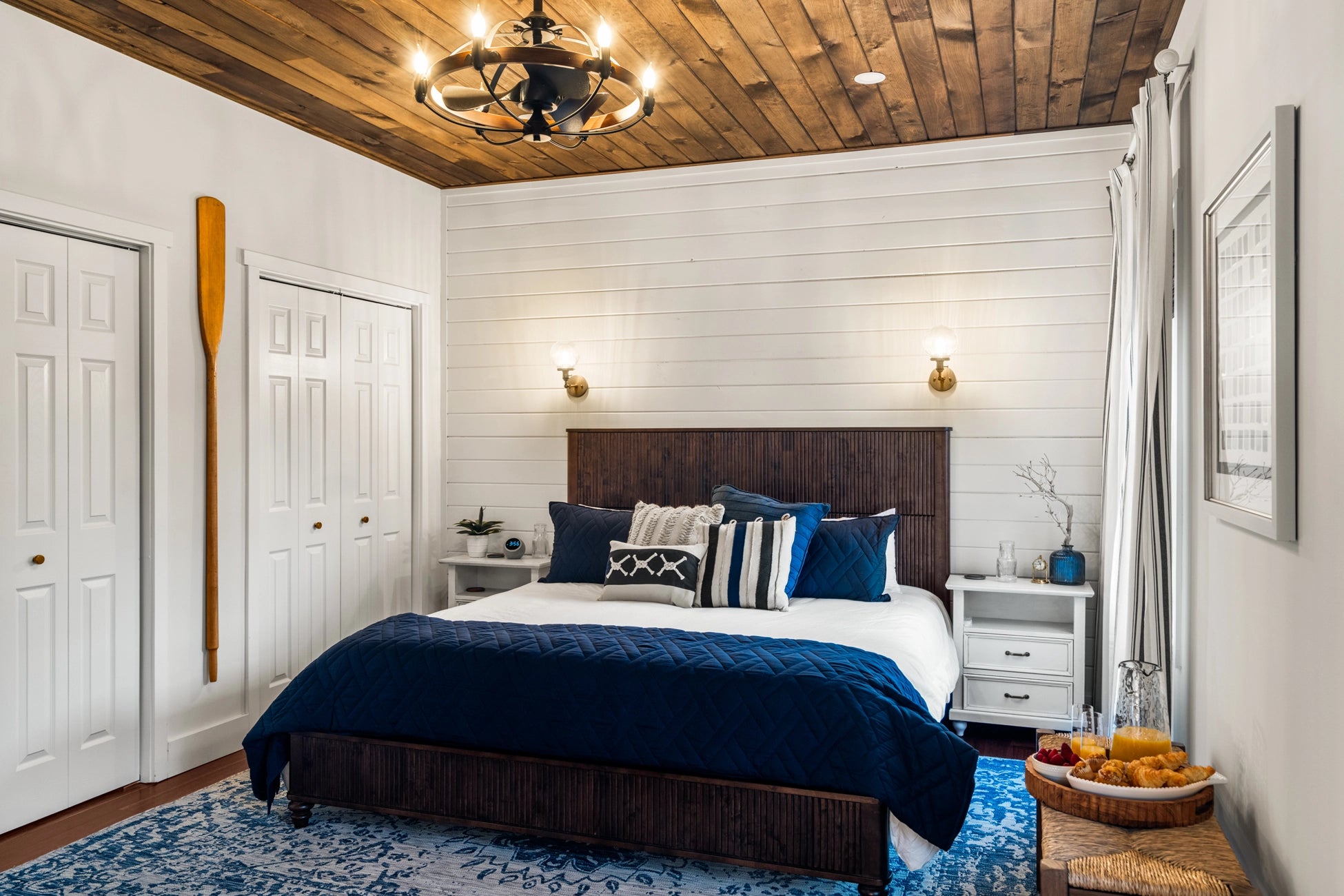 Dark Space Interior Airbnb Photography: Luxury Mountain Retreat in Albrightsville, PA