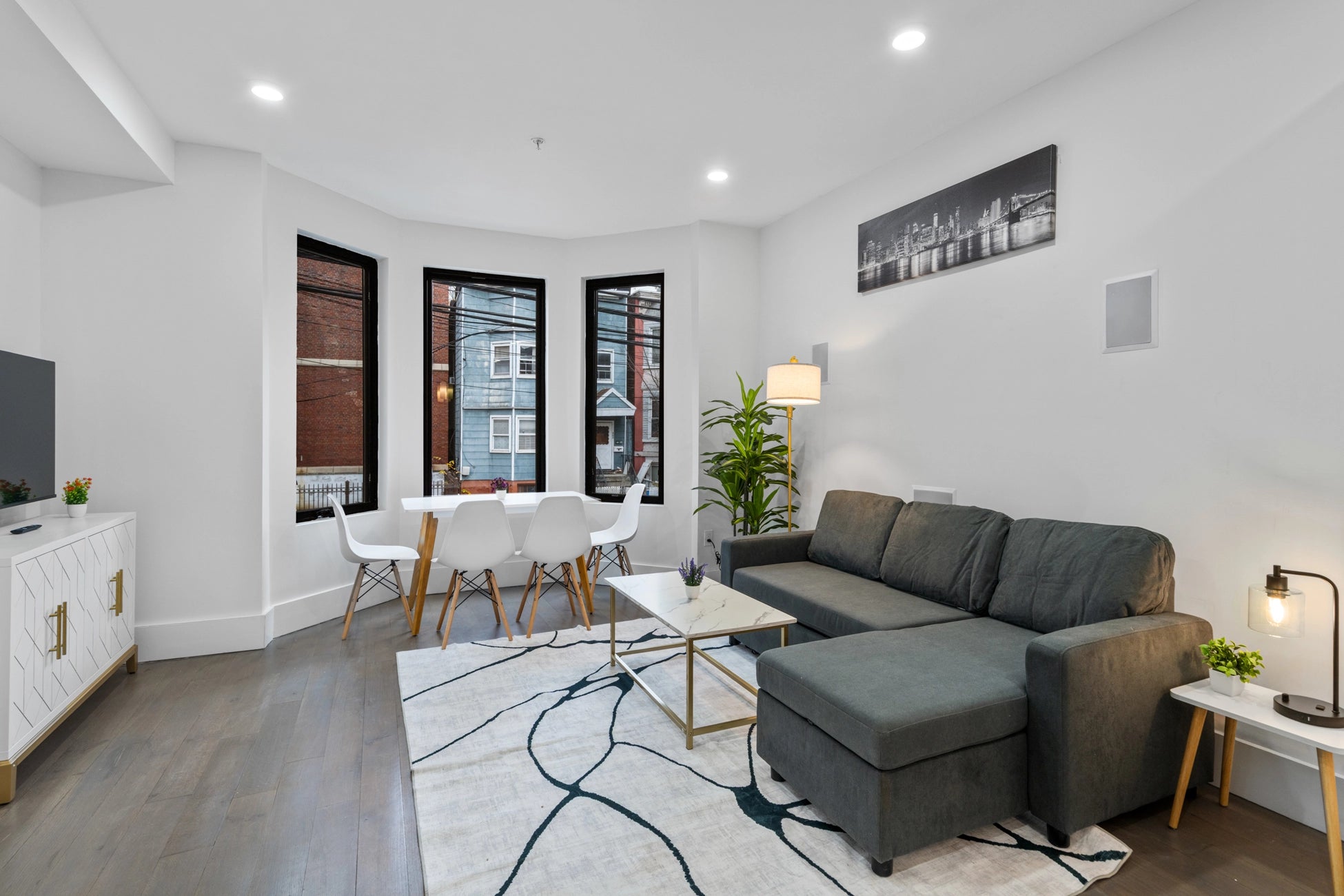 Airbnb Photography: Modern Apartment in Jersey City, NJ