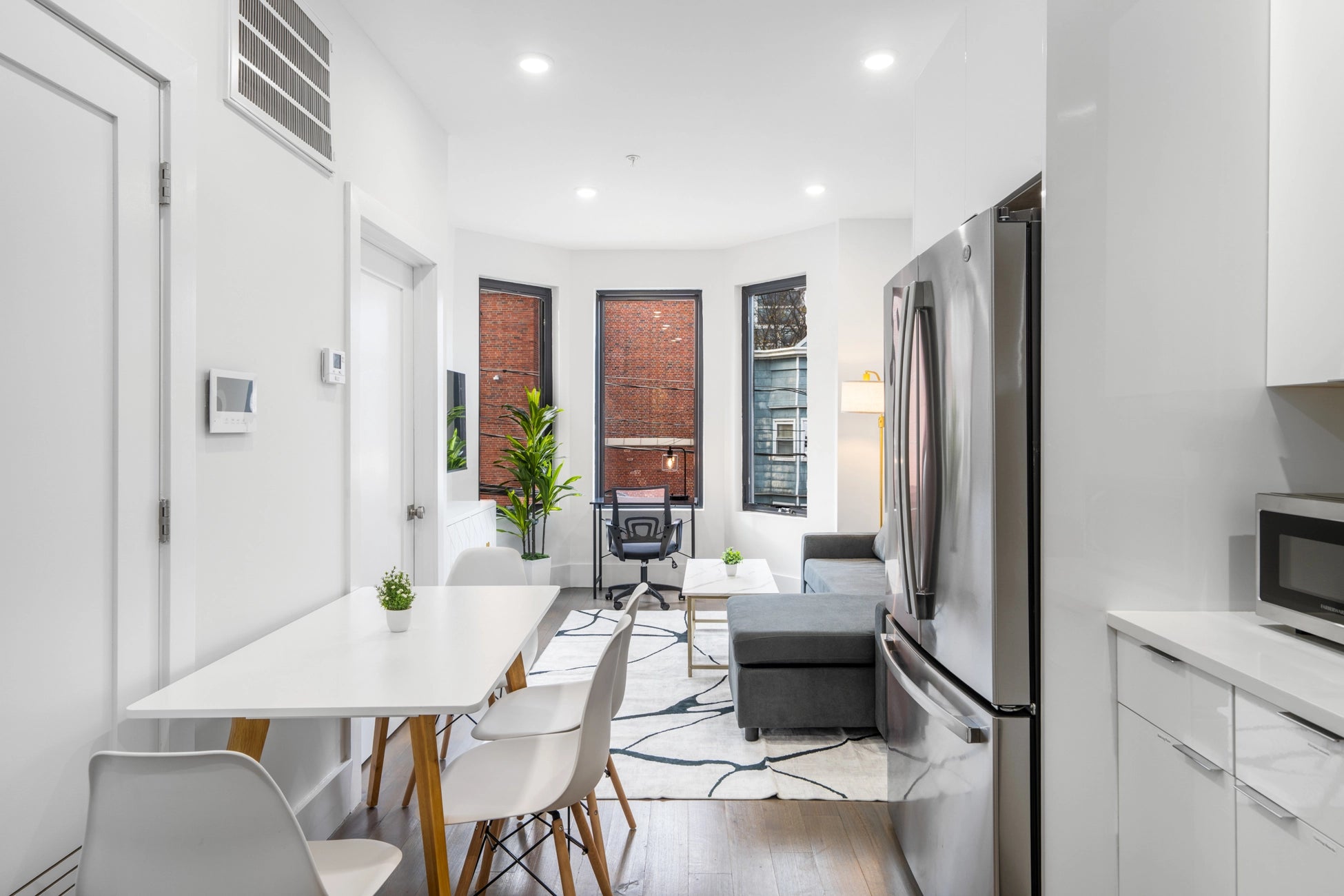 Airbnb Photography: Bright & Contemporary Rental in Jersey City, NJ