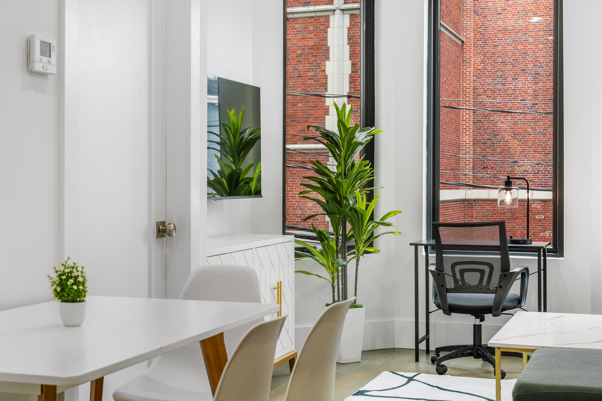 Airbnb Photography: Bright & Contemporary Rental in Jersey City, NJ