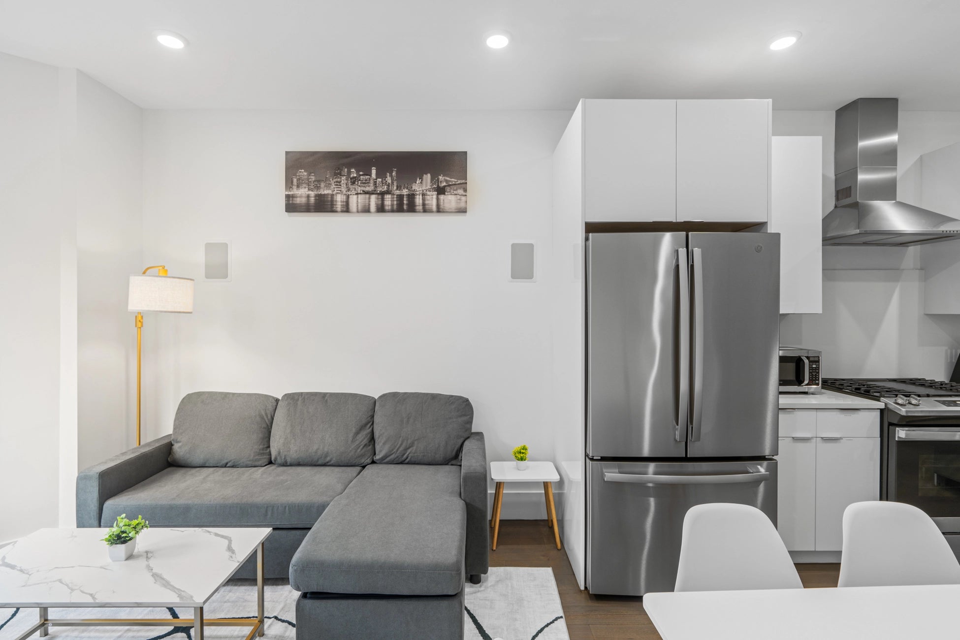 Airbnb Photography: Bright & Contemporary Rental in Jersey City, NJ