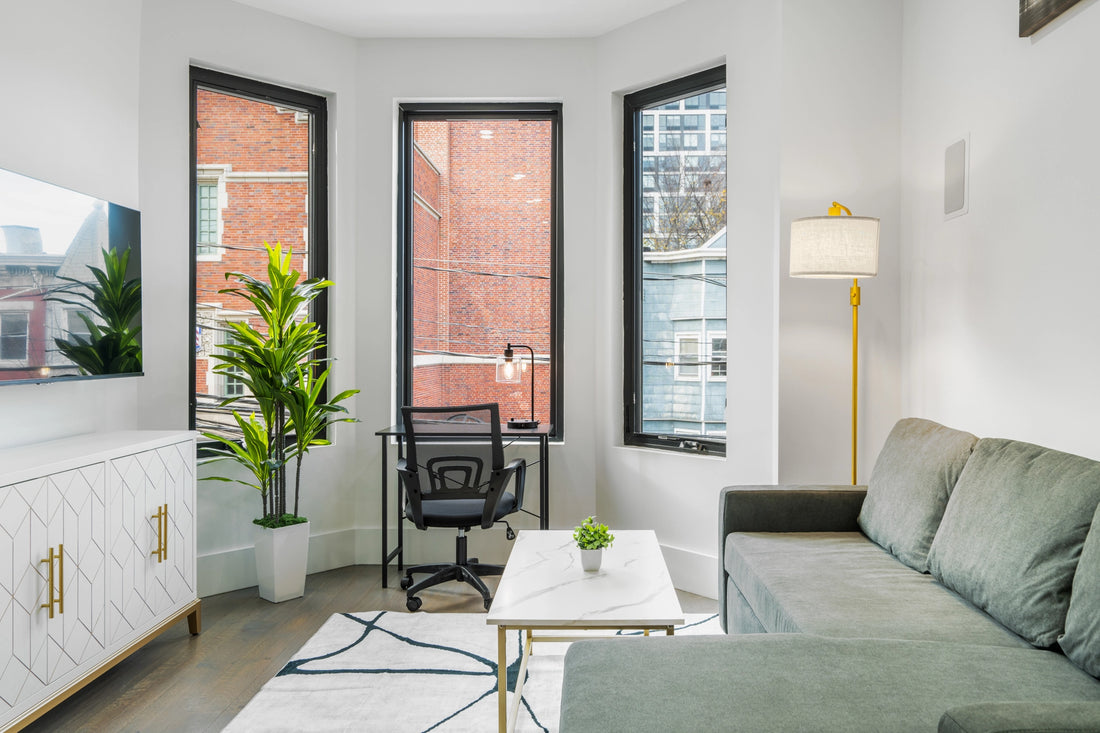 Airbnb Photography: Bright & Contemporary Rental in Jersey City, NJ