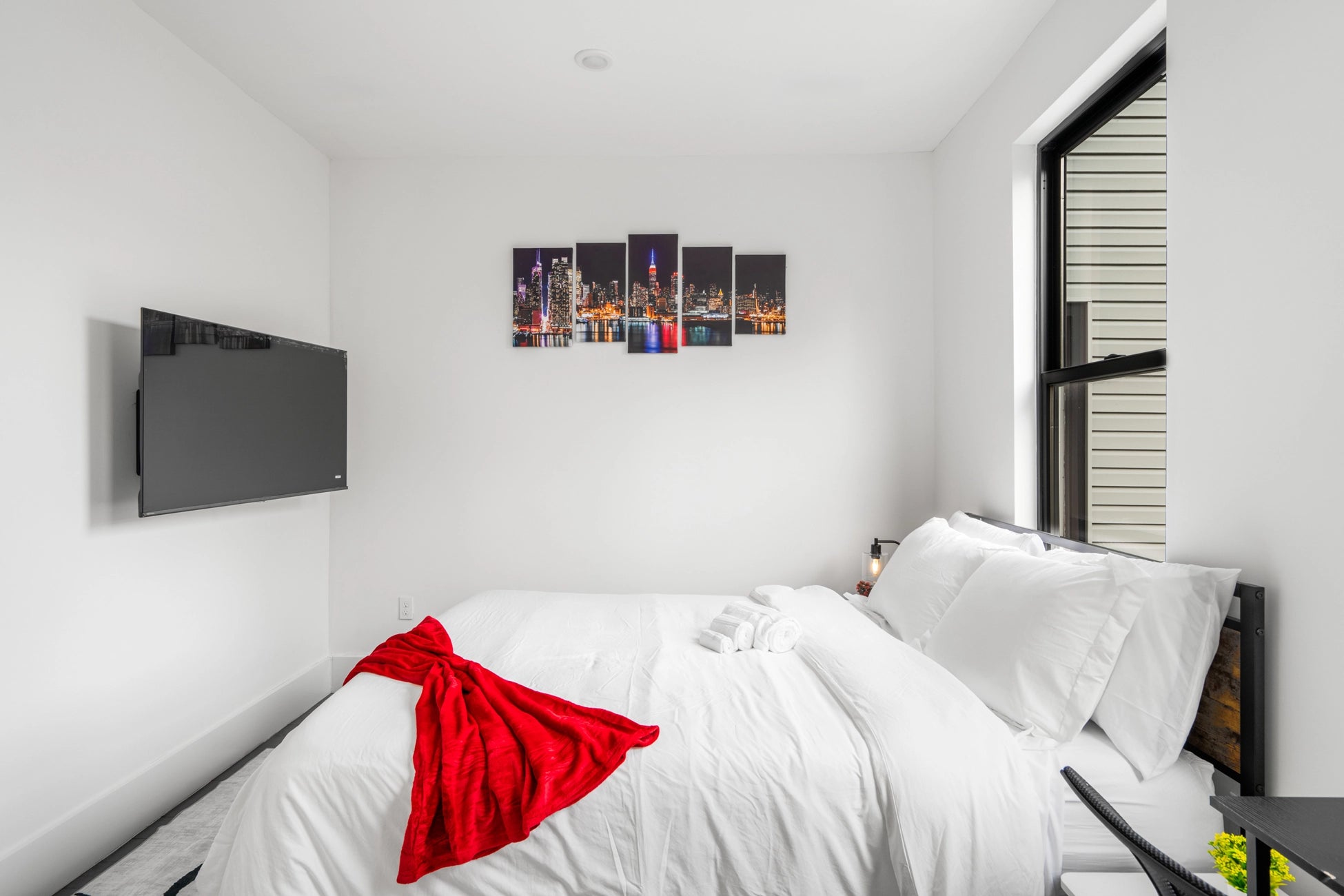 Airbnb Photography: Bright & Contemporary Rental in Jersey City, NJ