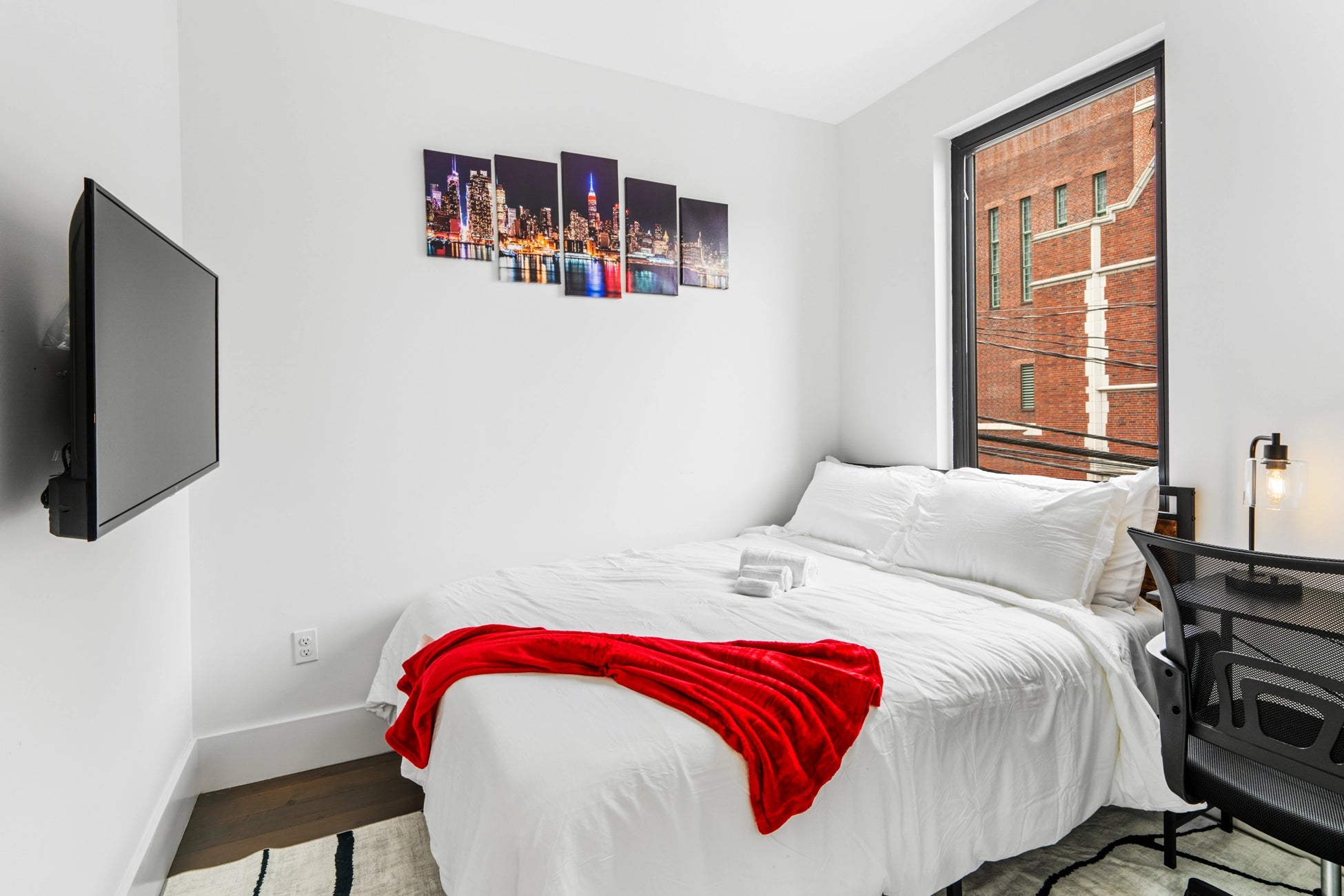 Airbnb Photography: Bright & Contemporary Rental in Jersey City, NJ