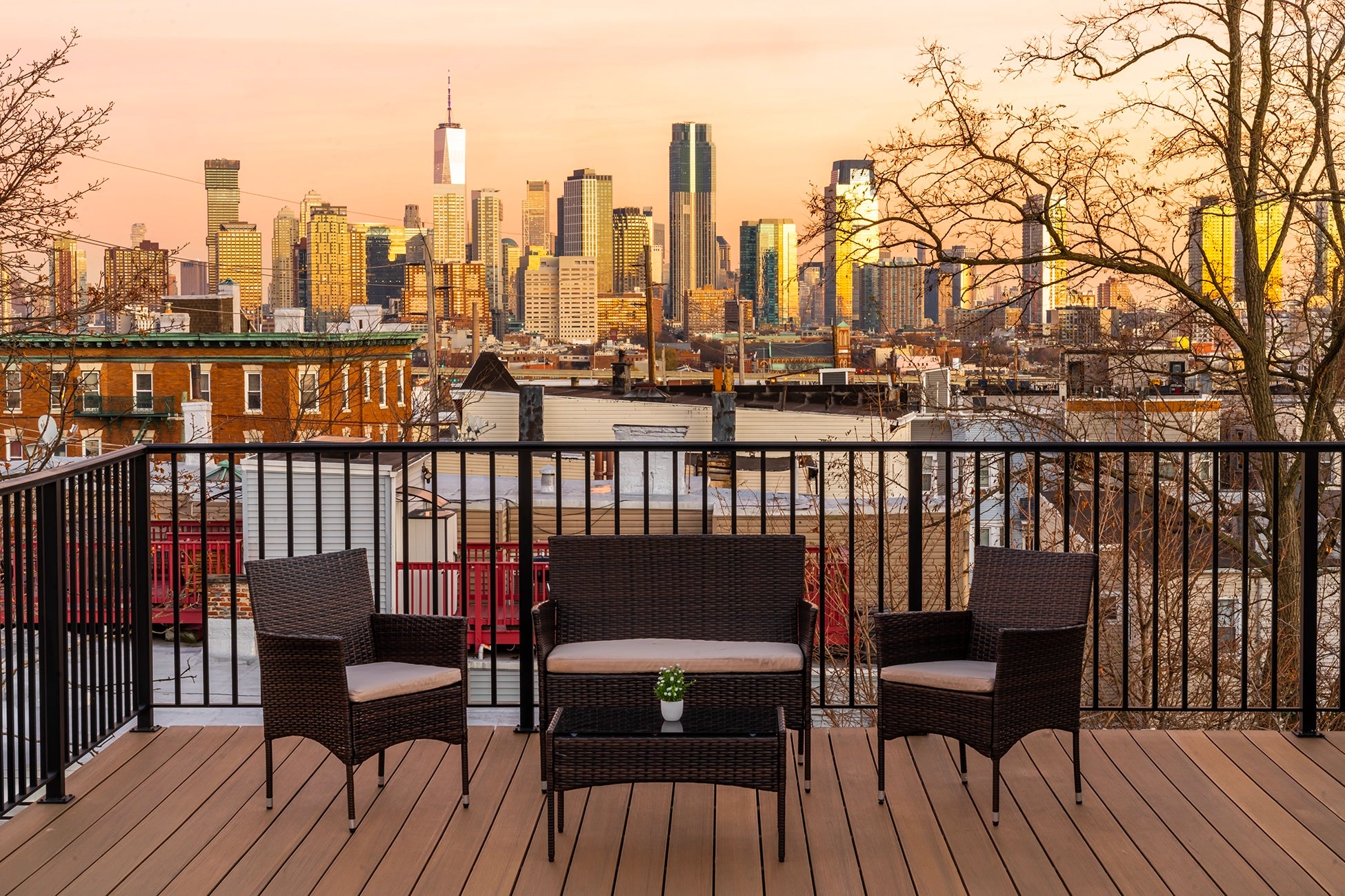 Airbnb Photography: Multi-Unit STR Building With Twilight & Aerial Views in Jersey City NJ