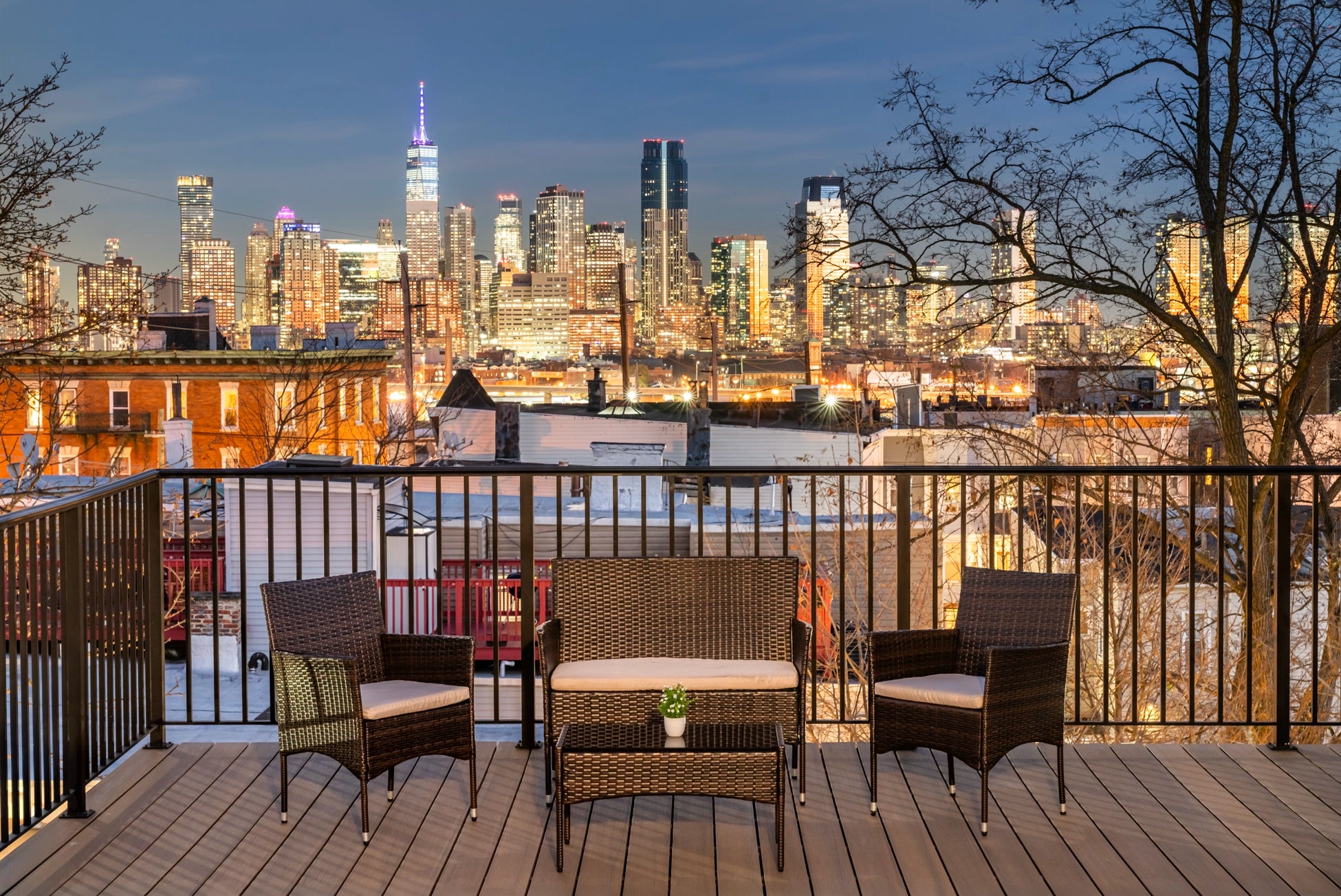 Airbnb Photography: Multi-Unit STR Building With Twilight & Aerial Views in Jersey City NJ