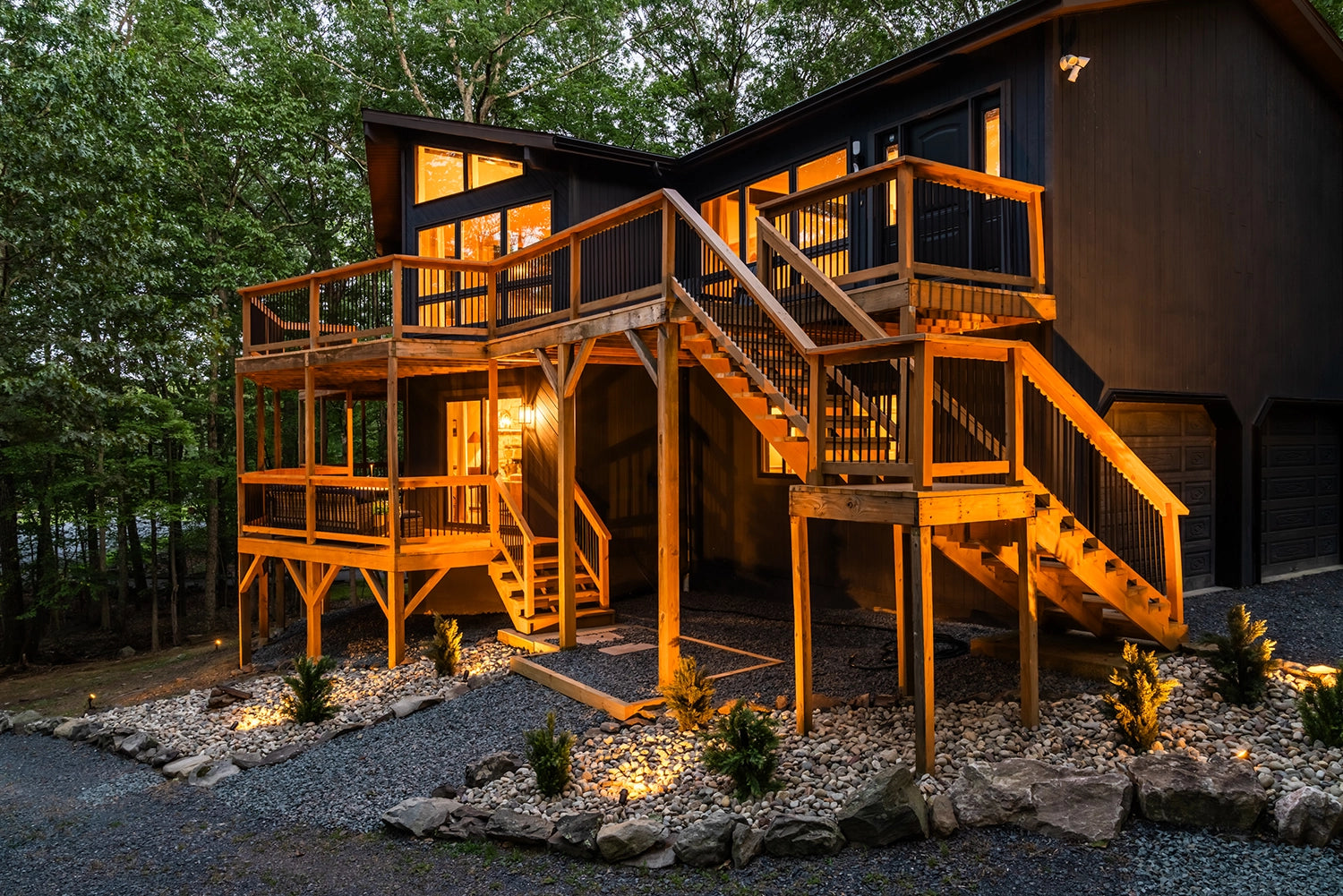 Airbnb Photography: Luxury Cabin at Penn Estates, East Stroudsburg, PA