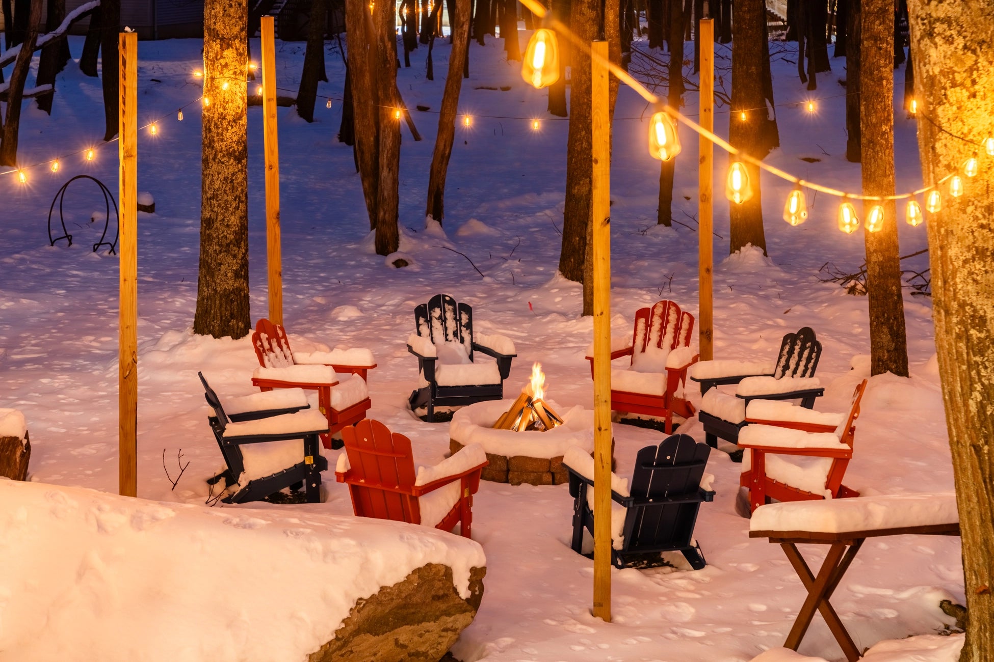 Airbnb Photography: Upscale Poconos Retreat with Twilight and Drone Photography in East Stroudsburg, PA