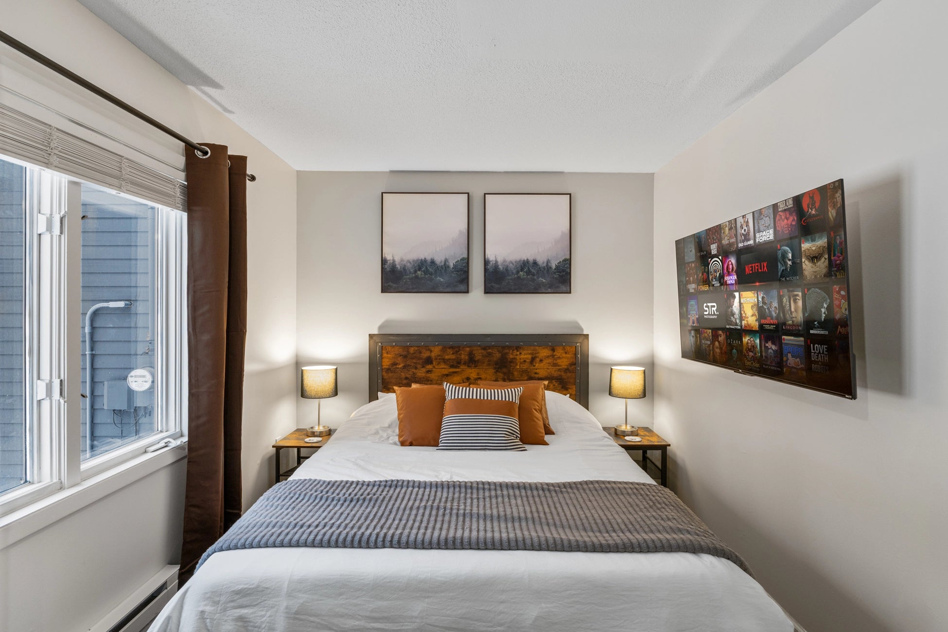 Airbnb Photography: Upscale Poconos Retreat with Twilight and Drone Photography in East Stroudsburg, PA