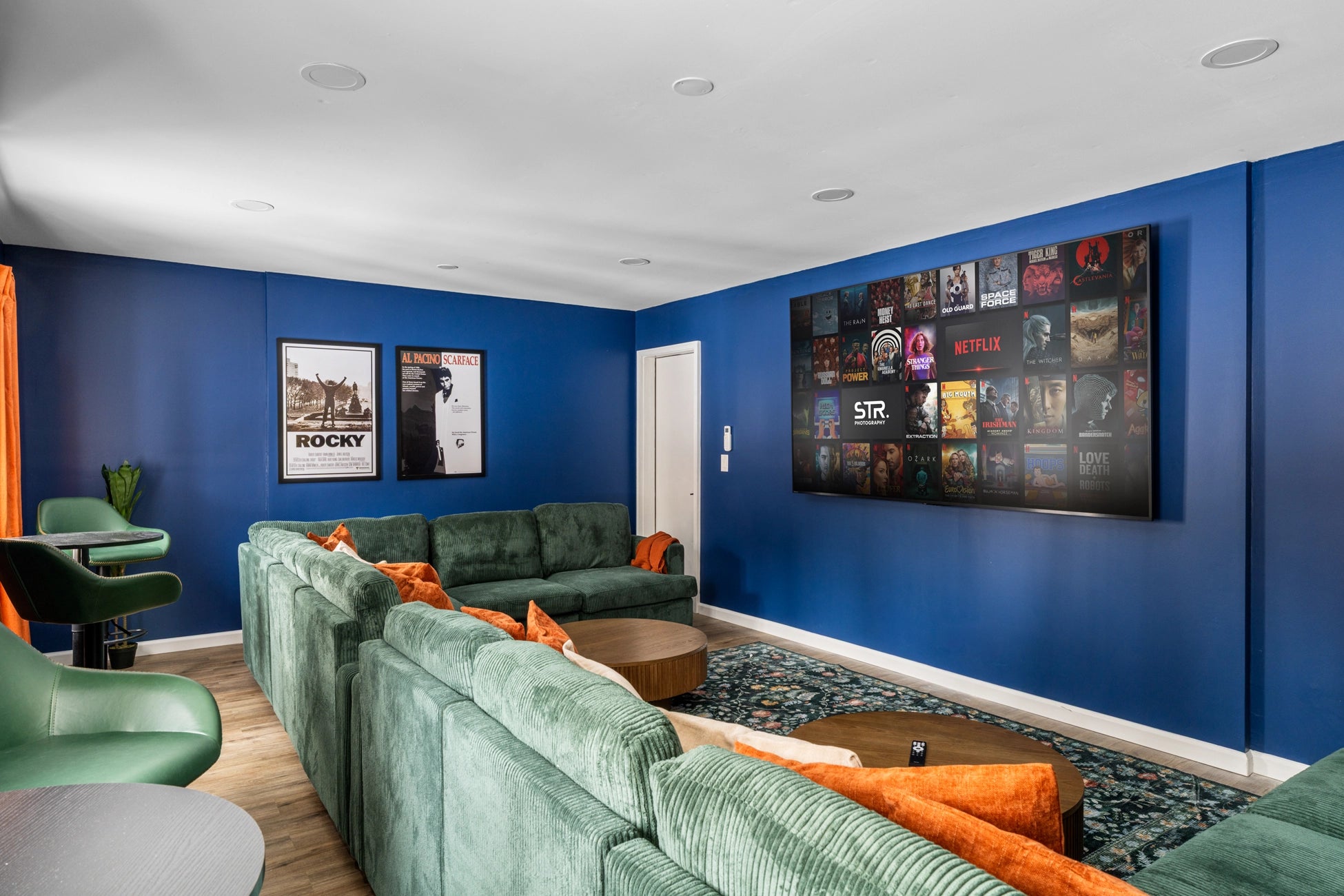 Airbnb Photography: Upscale Poconos Retreat with Twilight and Drone Photography in East Stroudsburg, PA