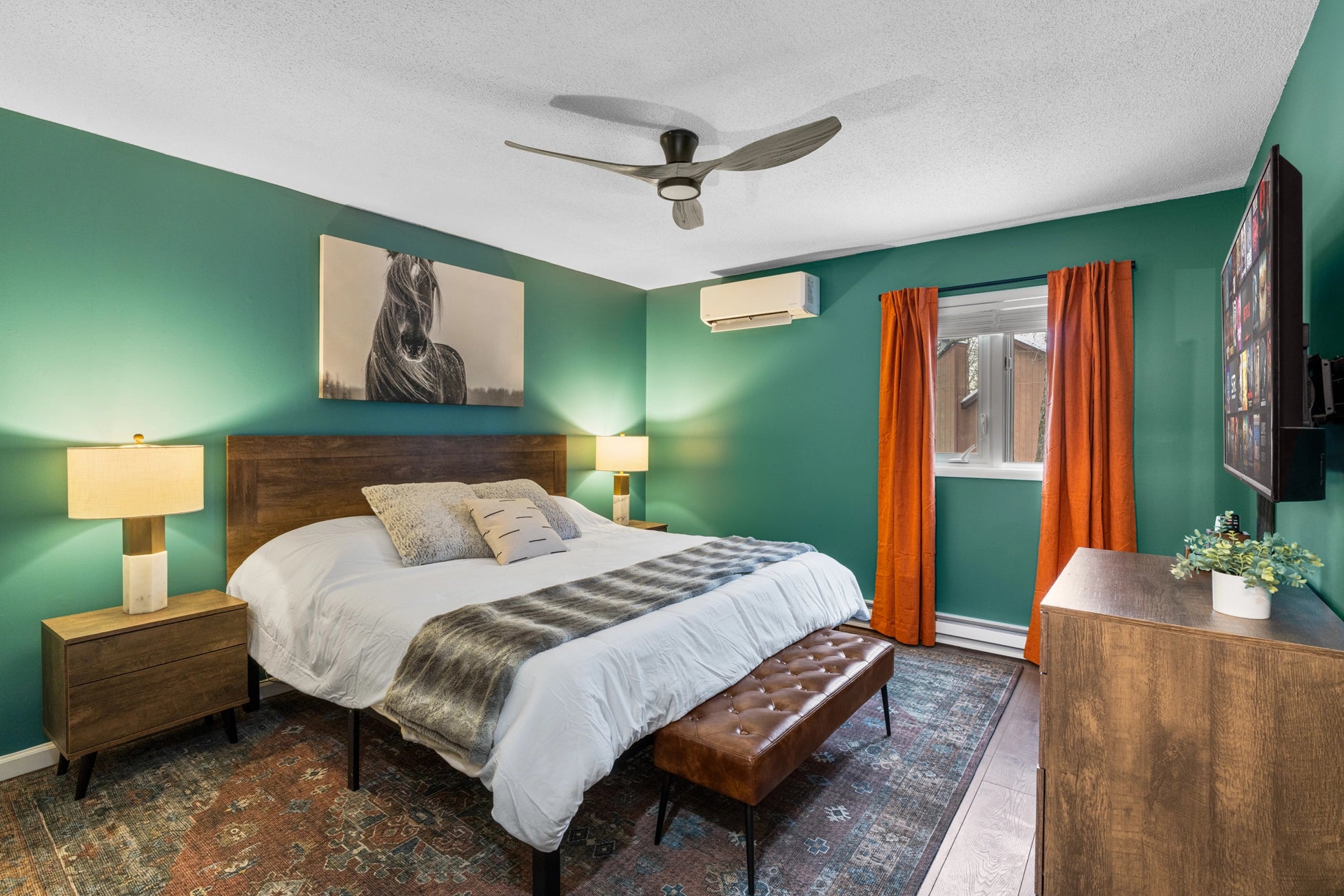 Airbnb Photography: Upscale Poconos Retreat with Twilight and Drone Photography in East Stroudsburg, PA