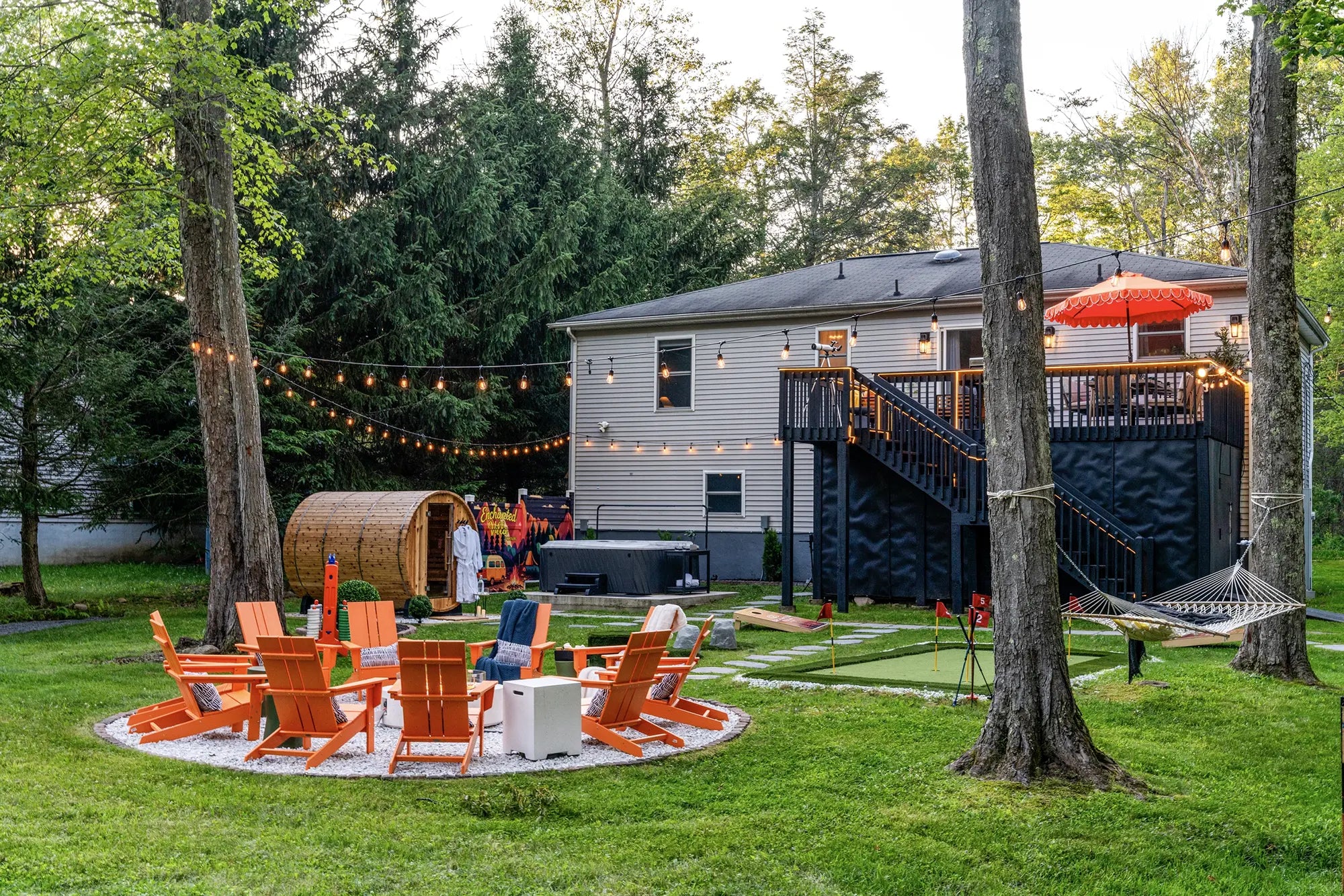 Airbnb Photography: Enchanted Villa in Pocono Summit, PA
