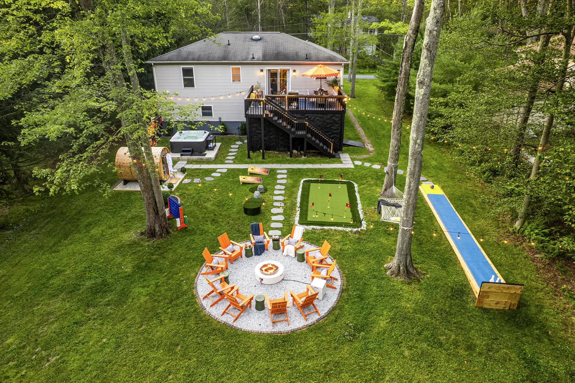 Airbnb Photography: Enchanted Villa in Pocono Summit, PA
