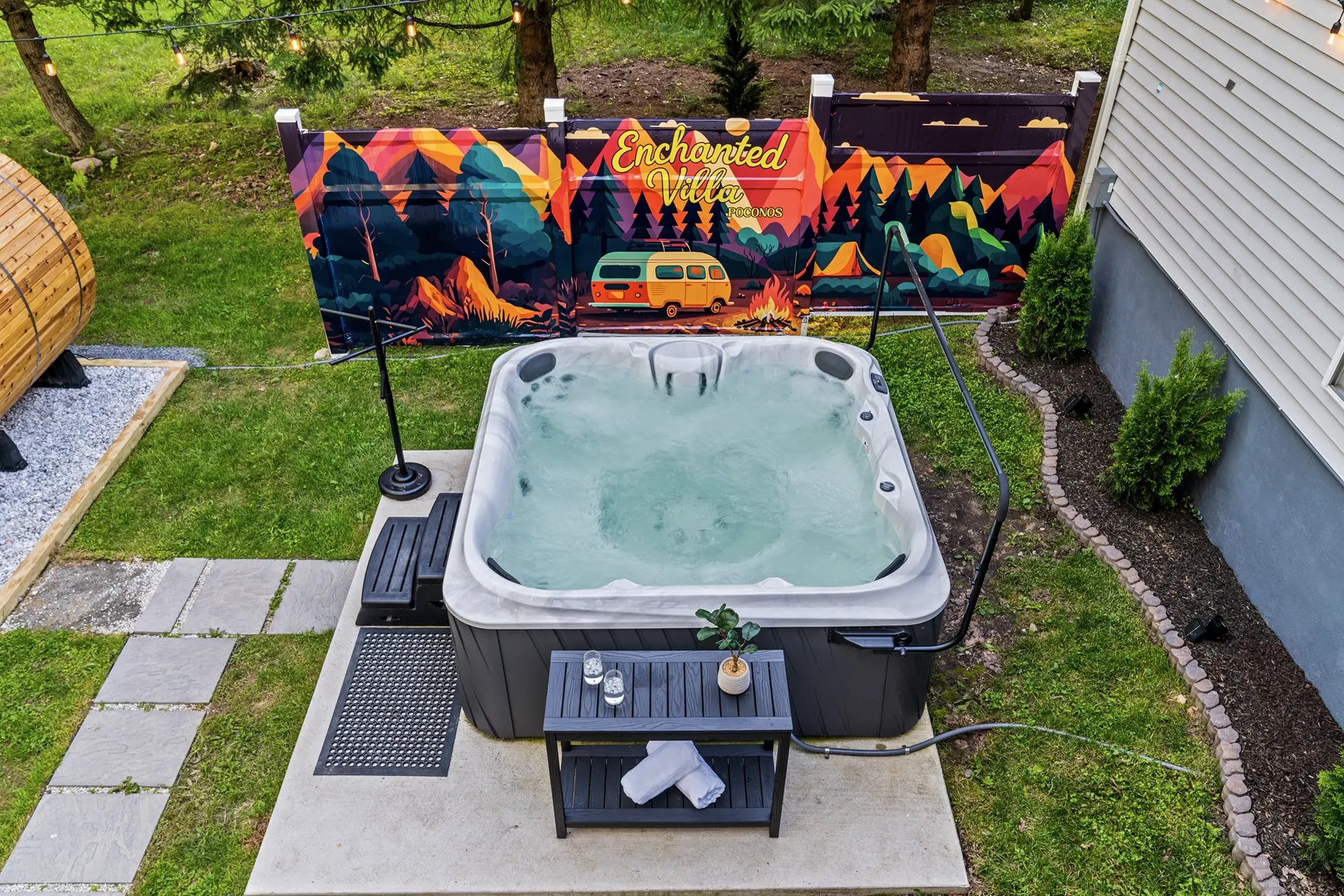 Airbnb Photography: Enchanted Villa in Pocono Summit, PA