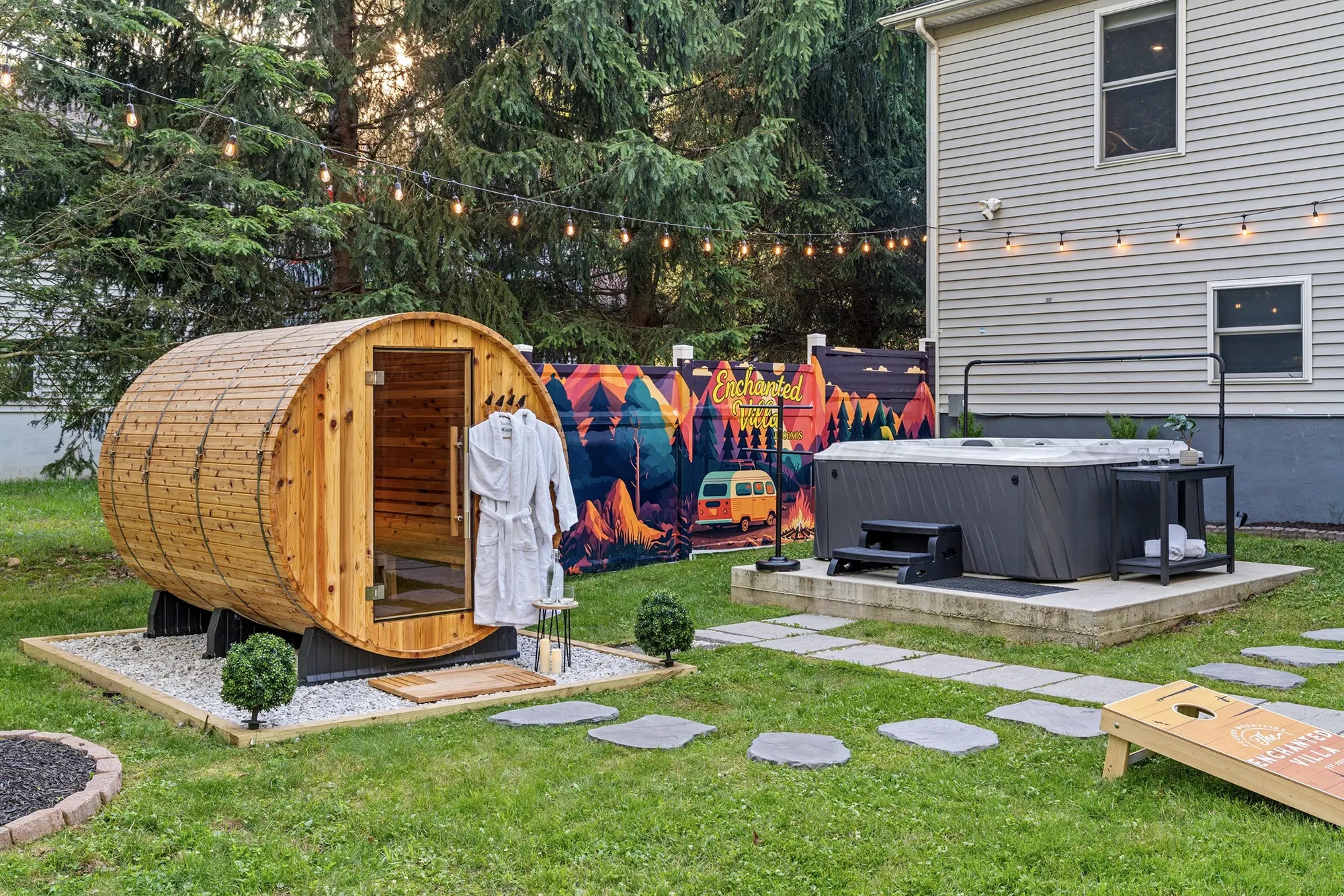 Airbnb Photography: Enchanted Villa in Pocono Summit, PA