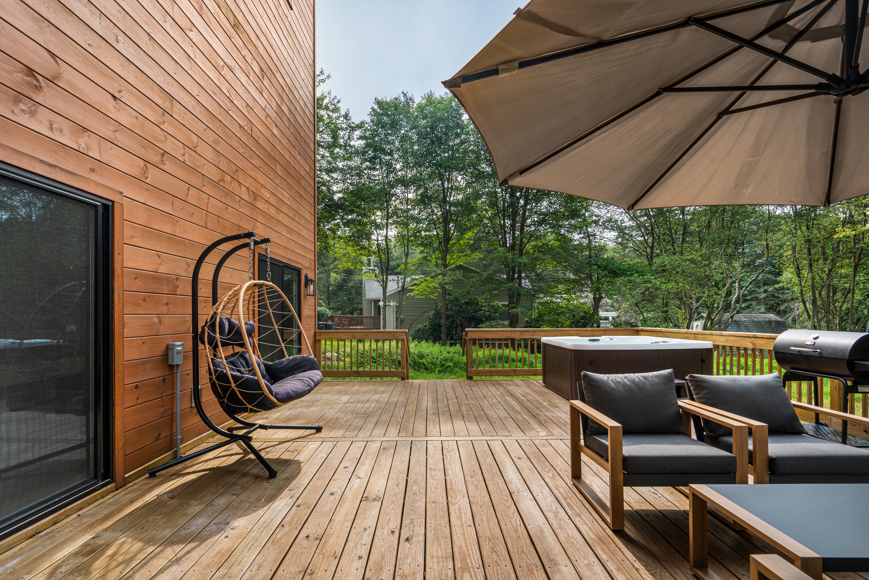 Airbnb Photography: Modern A-Frame Cabin in Albrightsville, PA