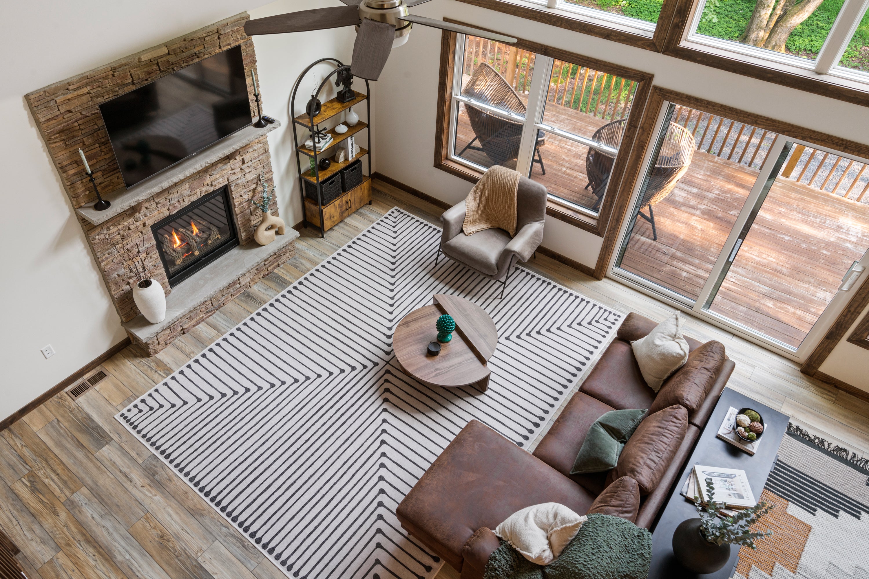 Airbnb Photography: Modern A-Frame Cabin in Albrightsville, PA