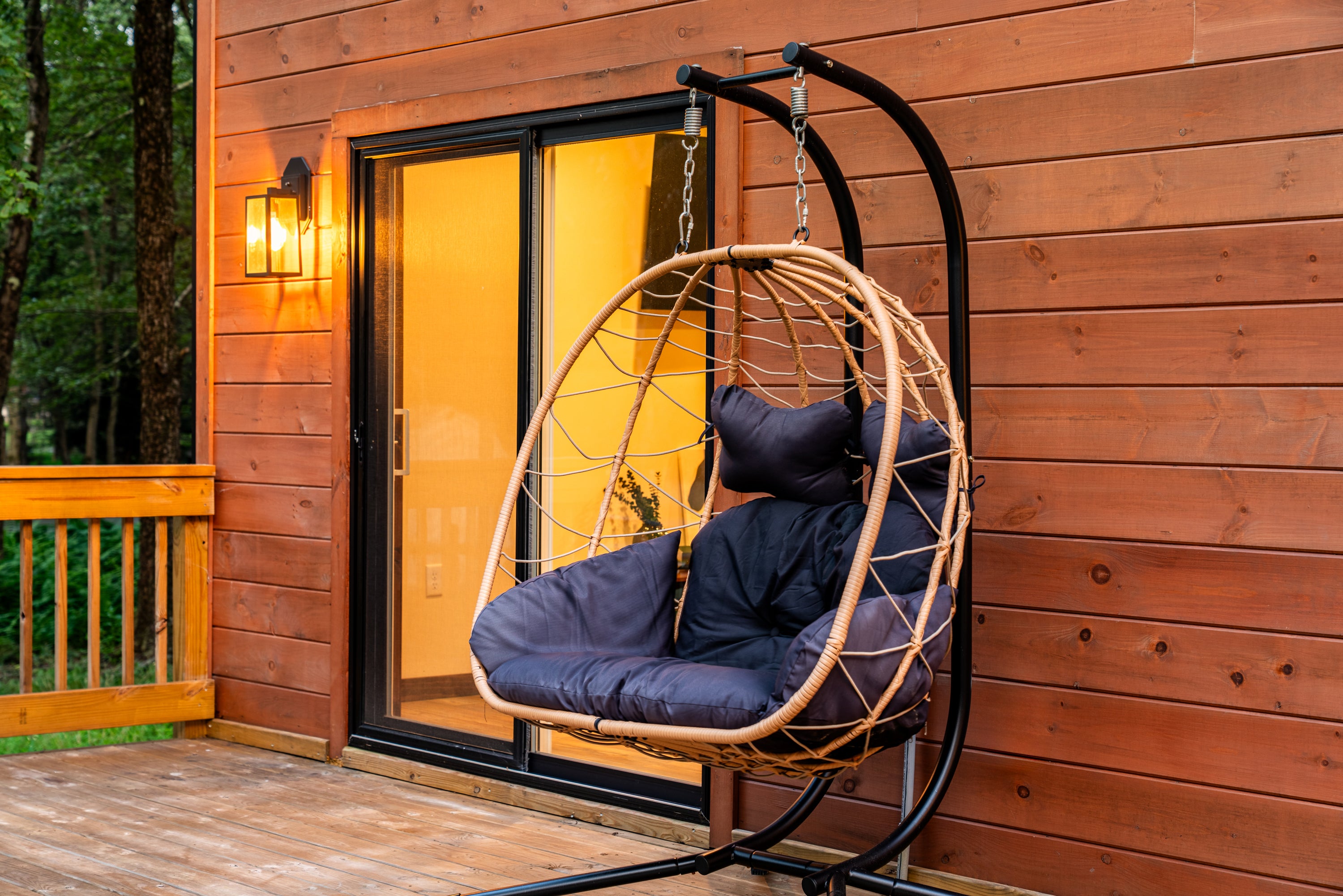 Airbnb Photography: Modern A-Frame Cabin in Albrightsville, PA